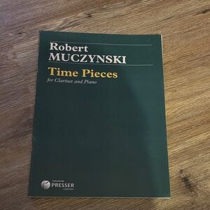 Dark Green Sheet Music for Clarinet and Piano